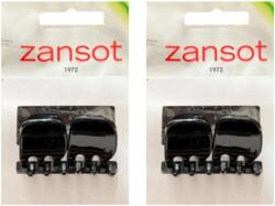 ZANSOT Tress hajcsat, 2, 2 cm, fényes fekete (4903)