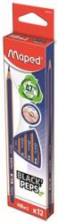 Maped Графитен молив, HB, триъгълен, MAPED "BlackPeps Navy" 850821 (850821)