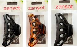 ZANSOT Curved Classic Large Hajcsat, 9, 5 cm, 3 db, fényes + matt + teknőcszínű (3170)
