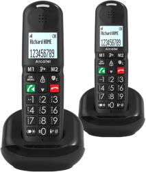 Alcatel xl685 duo безжичен телефон dect, ЧЕРЕН xl685duob (xl685duob) Телефонни апарати