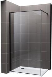 Hagser Hawisa perete cabină de duș walk-in 120 cm negru mat/sticla transparentă HGR70000022 (HGR70000022)