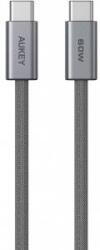 AUKEY USB Cable Aukey USB-C - USB-C 1 m Gray (Aukey)
