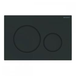 Geberit Sigma 20 nyomólap matt fekete easy-to-clean bevonattal/fekete 115.882. 16.1 (115.882.16.1)
