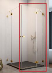 Radaway Essenza Pro Gold KDD 100 J zuhanykabin (egy ajtó), jobbos 10096100-09-01R (10096100-09-01R)