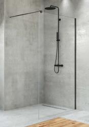 NEW TRENDY Velio Black Walk-in zuhanyfal 120 cm D-0145B (D-0145B)