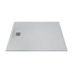 MARMY Dolomite öntött márvány zuhanytálca 100x140 cm, PRADA WHITE 80 7911 10 14 50 (80 7911 10 14 50)