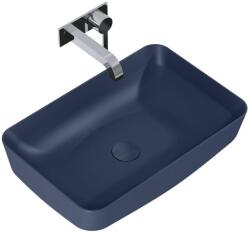 AREZZO design NOMIA 50x39 cm pultra ültethető mosdó, matt kék AR-146053 (AR-146053)