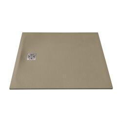 MARMY Dolomite öntött márvány zuhanytálca 100x120 cm, GUCCI LATTE 80 7852 10 12 56 (80 7852 10 12 56)