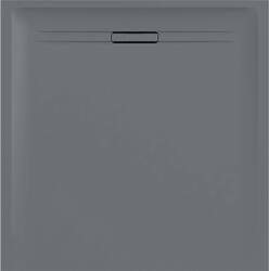Geberit Sestra szögletes zuhanytálca 80 x 80 strukturált pala, szürke 550.291. 00.2 (550.291.00.2)