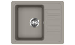 Evido Home 45S compact gránit mosogató 575x460 mm platina 442066 (442066) - szaniterplaza