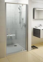RAVAK Pivot PDOP1 zuhanyajtó (761-811 mm, szatén, Transparent, 80, #03G40U00Z1) (03G40U00Z1)
