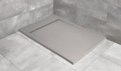 Radaway Teos F 160x100 cm szögletes öntöttmárvány zuhanytálca, cemento HTF160100-74 (HTF160100-74)