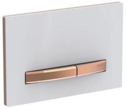 Geberit Sigma50 nyomólap, vörösarany/fehér 115.670. 11.2 (115.670.11.2)