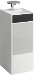 Laufen KARTELL BY LAUFEN 37, 5x43, 5 cm szabadon álló mosdó, foltok, fekete szürke H811331D031111 (H811331D031111)