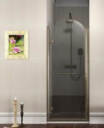 SAPHO GELCO ANTIQUE 80 balos zuhanyajtó transzparent üveggel, világos bronz GQ1280LCL (GQ1280LCL)