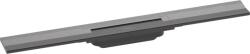 Hansgrohe RainDrain Flex zuhanylefolyó színkészlet 700, méretre vágható fali illesztéshez, szálcsiszolt fekete króm 56050340 (56050340)