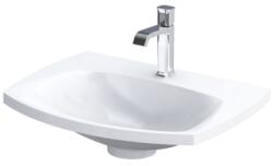 Roltechnik Louis 62x48 cm öntött műmárvány mosdó fényes fehér UME-LU-62-92 (UME-LU-62-92)