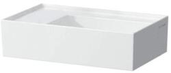 Laufen KARTELL BY LAUFEN 46x28 cm kézmosó csaplyuk nélkül fehér LCC bevonattal H8153354001121 (H8153354001121)