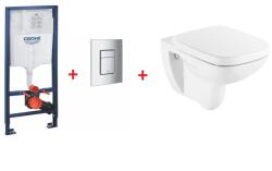GROHE Rapid SL falsík alatti wc tartály komplett szett SZP-GR85 (38528001, 38732000, Roca-A346997000, Roca-A8019D2004) (SZP-GR85)