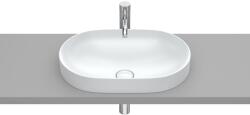 Roca Inspira Round pultba építhető Fineceramic mosdó 55x37 cm, pearl A327527630 (A327527630)