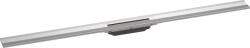 Hansgrohe RainDrain Flex zuhanylefolyó színkészlet 1200, méretre vágható fali illesztéshez, rozsdamentes acél 56054800 (56054800)