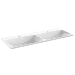 Roltechnik Amelia 120x46 cm öntött műmárvány dupla mosdó UME-AM-120-92-D (UME-AM-120-92-D)