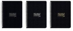 Notte Caiet Notte A4 100 file dictando spira coperta PP Negru Caiet A4 100 file dictando spira coperta PP Negru (ASD60478) - vexio