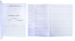  Catalog pentru invatamantul primar model nou clasele I-IV 36 elevi coperta carton subtire (C026B) - vexio