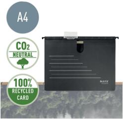 Leitz Dosar suspendabil Leitz Recycle carton reciclat si reciclabil A4 cu sina negru Dosar suspendabil Leitz Recycle carton reciclat A4 cu sina negru (ESS19200095)