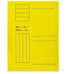  Dosar simplu carton supercolor galben 10 buc/set (FIN954GSET10) - vexio