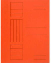  Dosar simplu carton supercolor rosu 10 buc/set (FIN954RSET10) - vexio