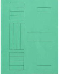  Dosar simplu carton supercolor verde 10 buc/set (FIN954VSET10) - vexio