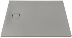 MARMY Loft öntött márvány zuhanytálca 70x90 cm, Valentino Grey 80 7970 70 90 53 (80 7970 70 90 53)