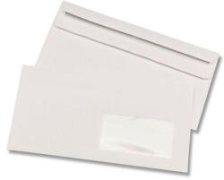Intern Set 1000 plicuri documente DL autoadeziv alb 112 x 220 mm (PDLAUTOFERDRS1000) - vexio