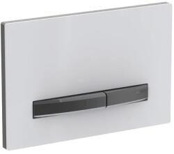 Geberit Sigma50 nyomólap, fekete króm/fehér 115.671. 11.2 (115.671.11.2)