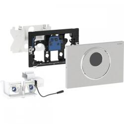 Geberit WC öblítés elektronikus működtetése, hálózati üzem, 2 mennyiséges öblítés, Sigma10 működtetőlap, automatikus/érintésmentes/kézi, szálcsiszolt rozsdamentes acél 115.890. SN. 6 (115.890.SN.6)