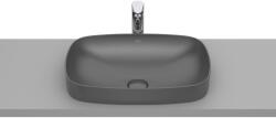 Roca Inspira FINECERAMIC 55x37 cm beépíthető mosdó, onyx A327504640 (A327504640)