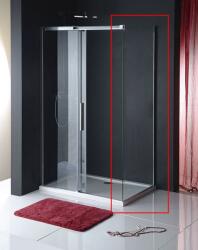 POLYSAN ALTIS LINE 80 cm-es oldalfal transzparent üveg (AL5915C) (AL5915C)
