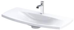Roltechnik Louis 102x48 cm öntött műmárvány mosdó matt fehér UME-LU-102-93 (UME-LU-102-93)