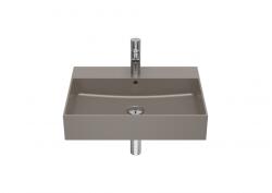 Roca Inspira SQUARE FINECERAMIC 60x49 cm mosdó, kávé A32752C660 (A32752C660)