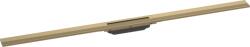 Hansgrohe RainDrain Flex zuhanylefolyó színkészlet 1200, méretre vágható, szálcsiszolt bronz 56047140 (56047140)