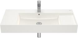 Roca Inspira SQUARE FINECERAMIC 100x49 cm mosdó, beige A32752A650 (A32752A650)