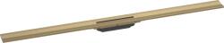 Hansgrohe RainDrain Flex zuhanylefolyó színkészlet 1200, méretre vágható fali illesztéshez, szálcsiszolt bronz 56054140 (56054140)