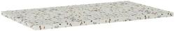 Arezzo Design TERRAZZO márvány mosdópult 80x46x2 cm mix matt AR-168816 (AR-168816)