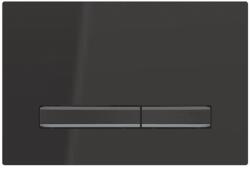 Geberit Sigma50 nyomólap, fekete króm/fekete 115.671. DW. 2 (115.671.DW.2)