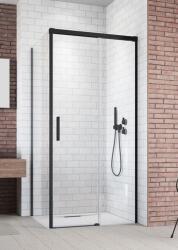 Radaway Idea Black KDJ 130 J szögletes fekete zuhanykabin ajtó 387043-54-01R (387043-54-01R)