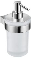 Jika Pure fali folyékony szappan adagoló, krómozott, 203 ml üvegtartállyal H3833B20041001 (3.833B. 2.004. 100.1) (H3833B20041001)