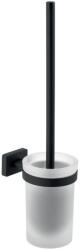 FERRO GRETA BLACK wc-kefe tartóval AGR14BL (AGR14BL)
