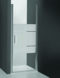 Roltechnik Tower Line TCN1/900 zuhanyajtó (ezüst, transparent, 87, 5-91 cm, 728-9000000-01-02) (728-9000000-01-02)
