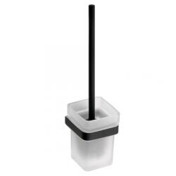 Bemeta Sapho BEMETA NERO WC kefetartó, fekete kefével, 93x385x127mm, fekete 135013010 (135013010)